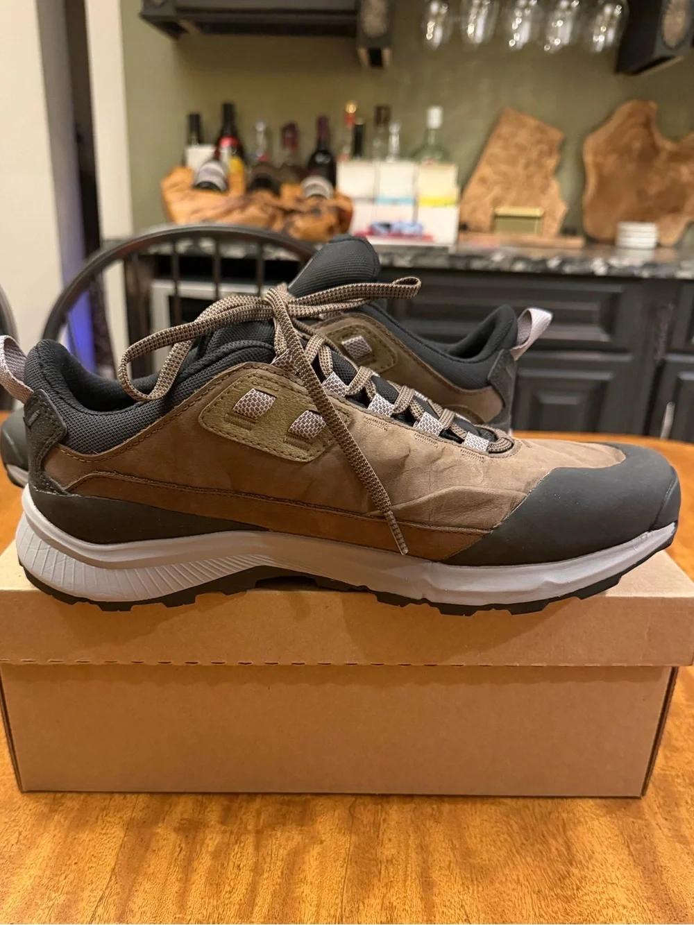 THE NORTH FACE men’s CRAGSTONE LEATHER WATERPROOF SHOE